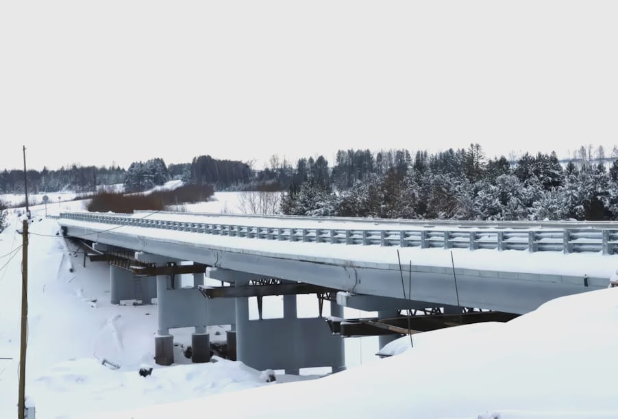 В Вавожском районе Удмуртии отремонтирован мост через реку Валу